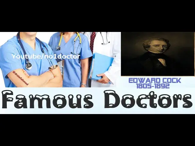 Video thumbnail for Edward Cock  /Top Famous Doctors In The World/ No1doctor/dratef /top doc