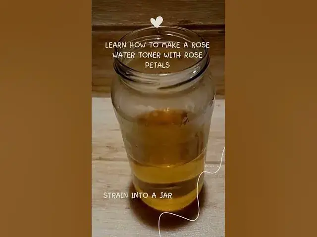 'Video thumbnail for How To Make Rose Water Toner #shorts #naturalcosmetic #naturalbeauty'