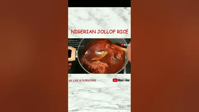 'Video thumbnail for Have you tried this Jollof rice recipe? #shorts #foodie'
