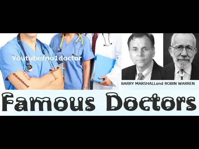 Video thumbnail for BARRY MARSHALL and ROBIN WARREN/Top Famous Doctors In The World/ No1doctor/dratef /top doc