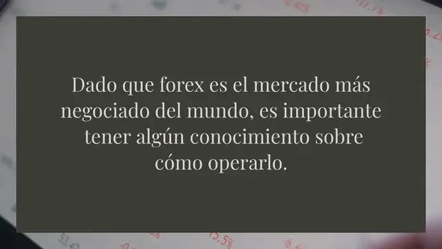 Video thumbnail for ¿Cómo se hace el trading Forex?