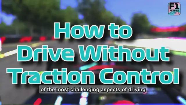 Video thumbnail for How to drive without traction control F1 22
