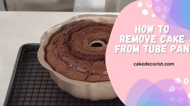 Video thumbnail for How To Remove Cake From Tube Pan