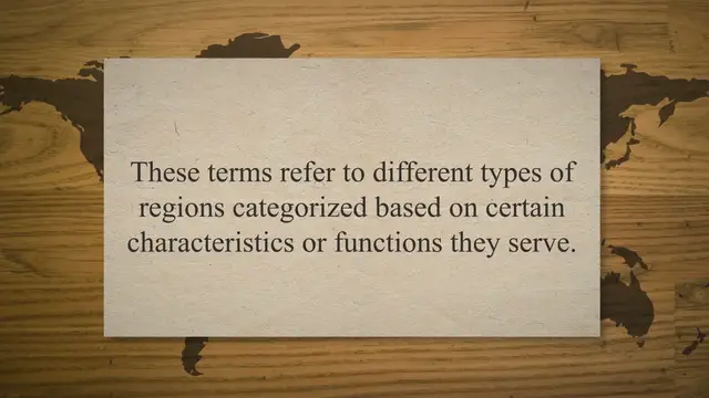 Video thumbnail for Formal and Functional Regions