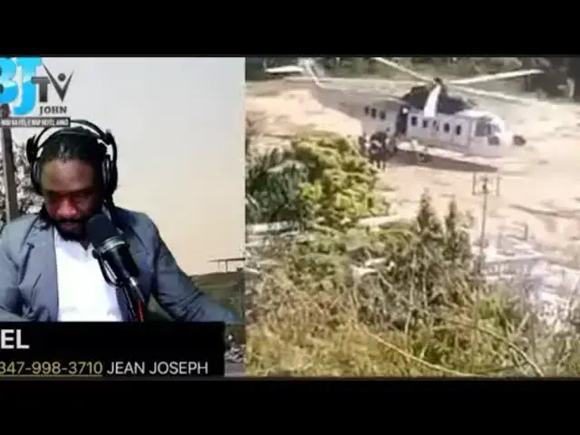 Video thumbnail for Elikoptè vin pran oligak yo
