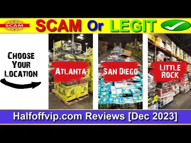 Video thumbnail for Halfoffvip Reviews (Dec 2023) [ with 100% Proof ] ⚠️ Is Halfoffvip.com SCAM or LEGIT ?⚠️😲