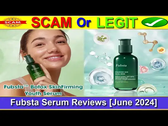 Video thumbnail for Fubsta Serum Reviews (June 2024) - EXPOSED By Consumer Reports and Experts; Should You Buy It?