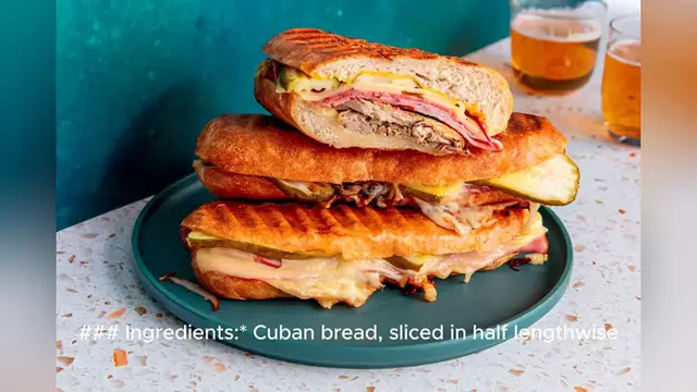 Video thumbnail for cuban sandwich recipe