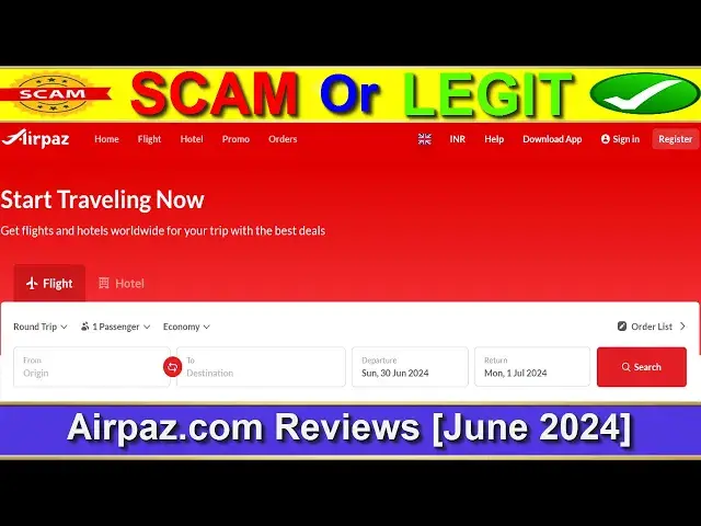 Video thumbnail for Airpaz.com Reviews (June 2024) This Trevel Site Legit or Scam?| Product Review