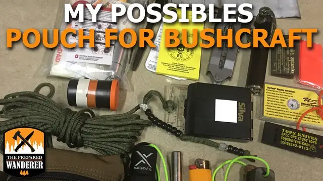'Video thumbnail for My Possibles Pouch for Bushcraft'