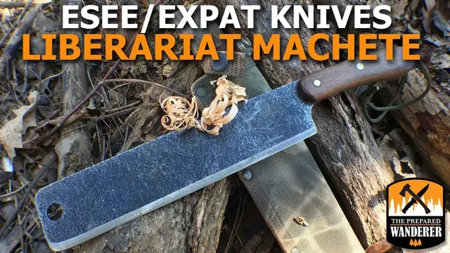 Video thumbnail for ESEE Expat Knives Libertariat Machete Review