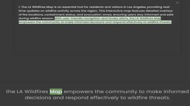 Video thumbnail for time updates on wildfire activity across the region. This interactive map features detailed overlays of fire locations, containment status, and evacuation zones, ensuring users stay informed and safe during wildfire season. With user-frie