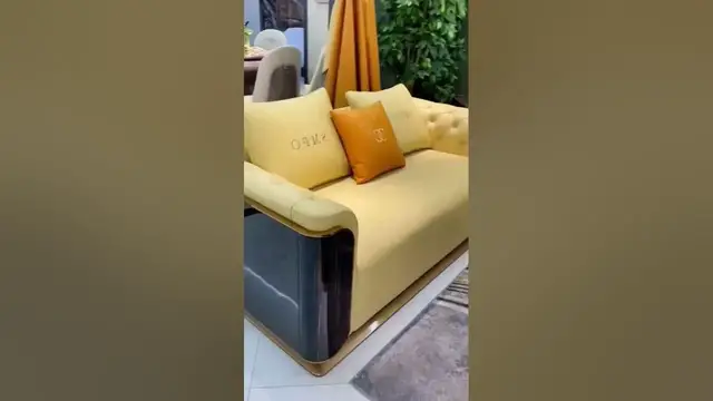 Video thumbnail for Beautiful Wooden Sofa | Furniture #shorts