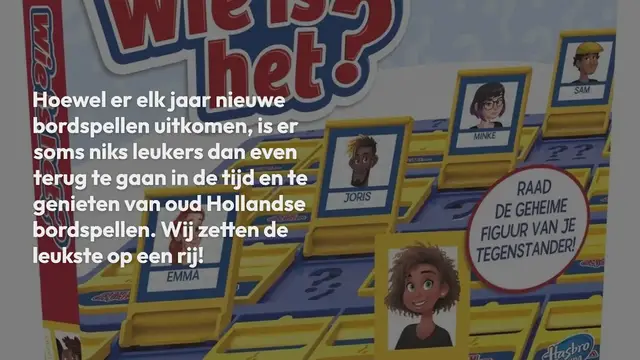 Video thumbnail for Oud Hollandse Bordspellen: 9x Ouderwets Genieten