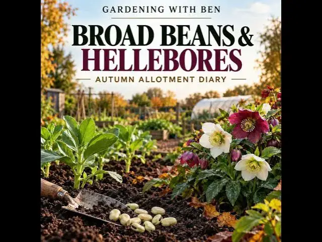 Video thumbnail for Planting Broad Beans & Winter Hellebores | Autumn Allotment Diary