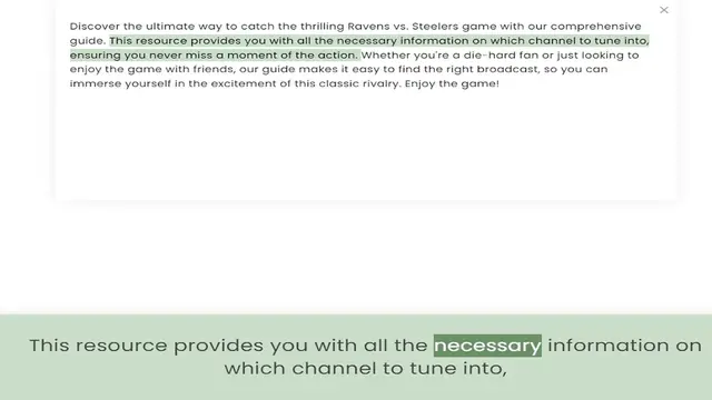 Video thumbnail for guide. This resource provides you with all the necessary information on which channel to tune into, ensuring you never miss a moment of the action. Whether you're a die-hard fan or just looking to enjoy the game with friends, our guide ma