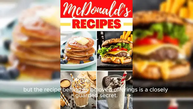 Video thumbnail for McDonald's Recipe