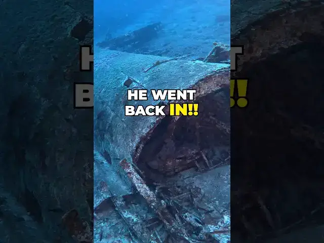 Video thumbnail for He Escaped a Sinking WW2 Bomber... Then Went BACK IN!