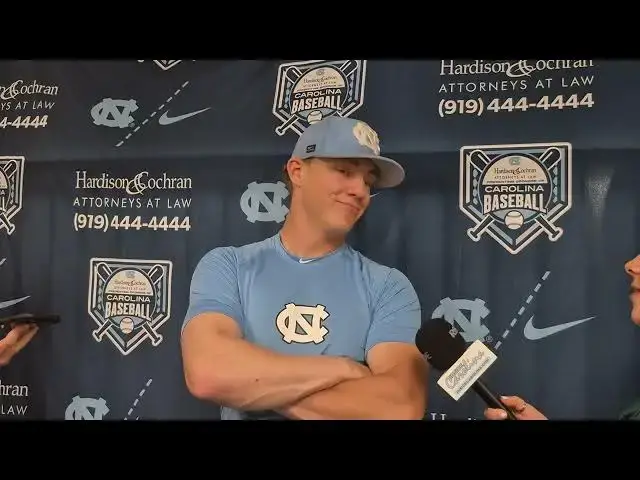 'Video thumbnail for UNC's Scott Forbes, Jackson Van De Brake and Alex Madera after Friday win over Duke #UNC'