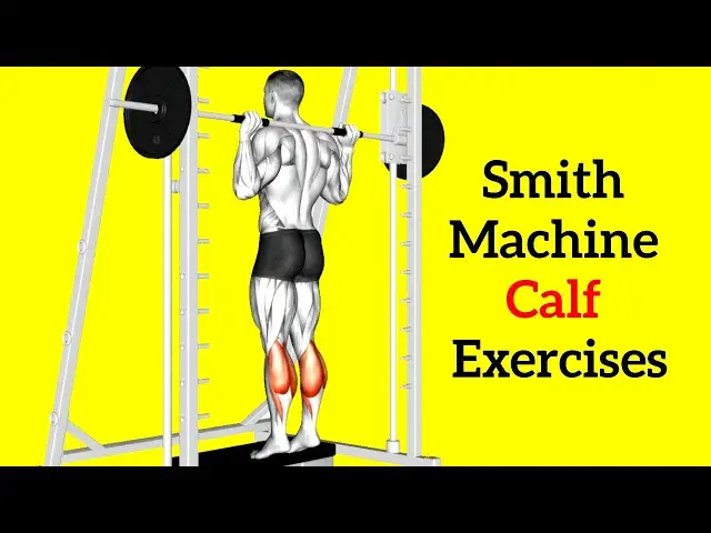Video thumbnail for Smith Machine Calf Raise Exercises (3 Best Ways)
