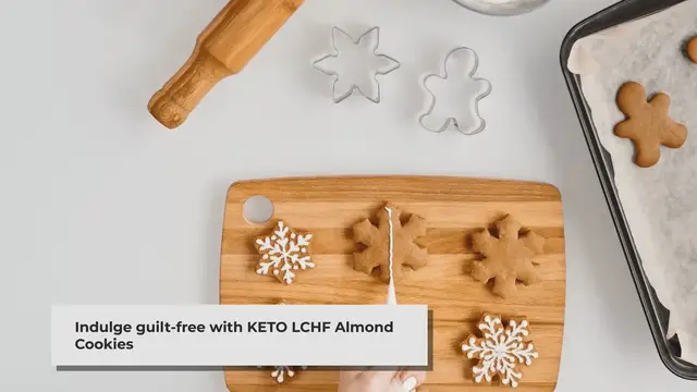 Video thumbnail for Satisfy Your Sweet Tooth with Keto-Friendly Almond Cookies