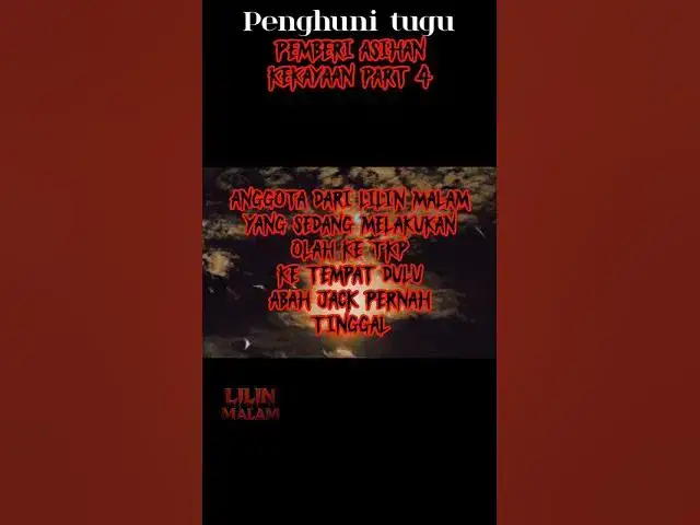 'Video thumbnail for #misteri #kisahnyata #kisahseramnetizen #jinpenunggu #cahayamata'