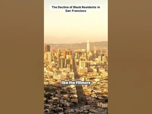 'Video thumbnail for The Decline of Black Residents in San Francisco'