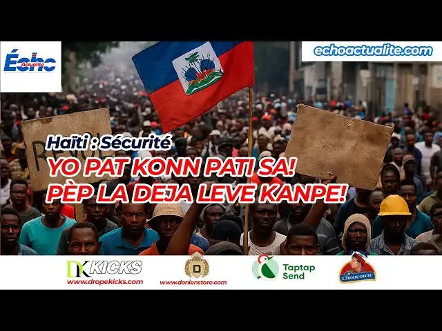 'Video thumbnail for KANPE POU AYITI: FÒS KANAPEVÈ AK BRIGADYE YO DEKLARE LAGÈ!'