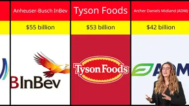 'Video thumbnail for Top 25 Richest Food Companies in the World 2025!'