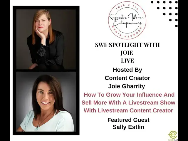 Video thumbnail for 301. How To Grow Your Influence & Sell More With A Livestream Show With Content Creator Sally Estlin