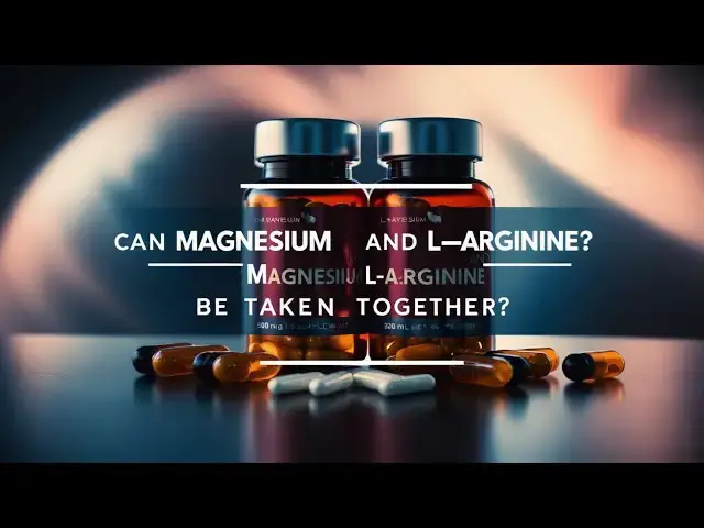 Video thumbnail for Magnesium and L-Arginine Together: Circulation and Recovery