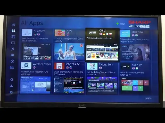 Video thumbnail for How to Get Additional Apps in Sharp Aquos TV (32BC5E) - Download New Application