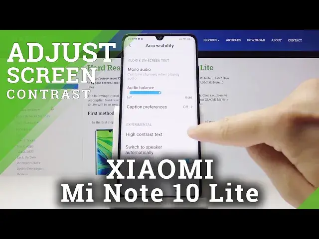 Video thumbnail for How to Activate High Contrast Text in Xiaomi Mi Note 10 Lite - Display Settings