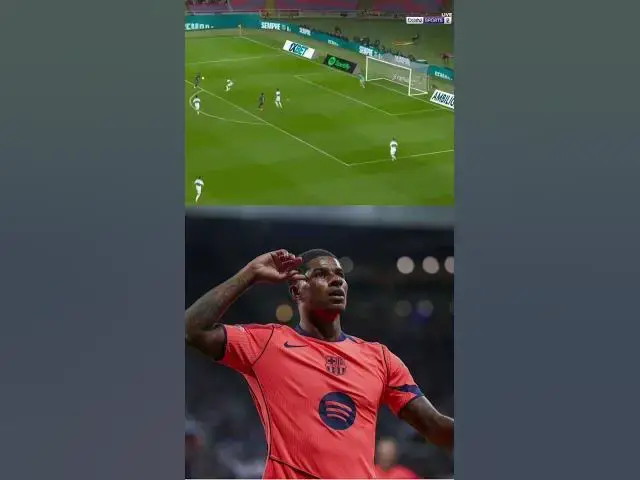 Video thumbnail for 🚀🧨 El pase de Fermín y la definición de Rashford 🤤#fcbarcelona #rashford #ferminlopez