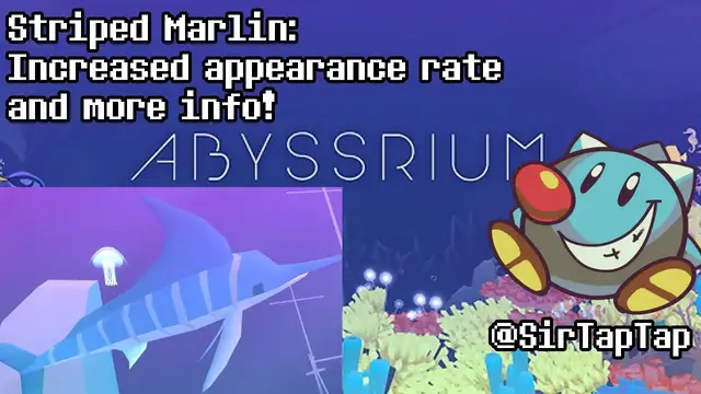 Video thumbnail for Tap Tap Fish - AbyssRium: Striped Marlin drop rate increased & how to get it!