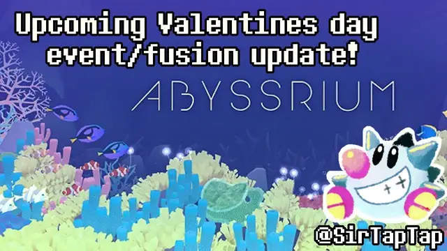 Video thumbnail for Tap Tap Fish - AbyssRium: Valentine's Event & More Fusion incoming! Also 20 Saltwater Crocs
