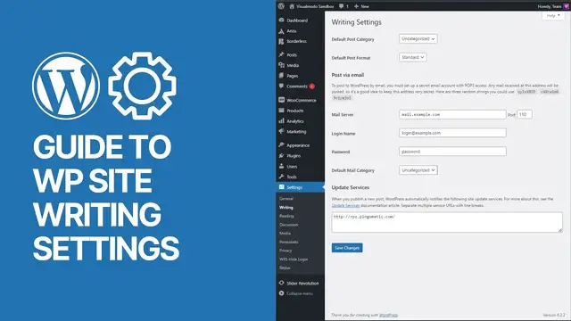 Video thumbnail for Mastering WordPress Writing Settings_ A Comprehensive Beginners Guide 📝