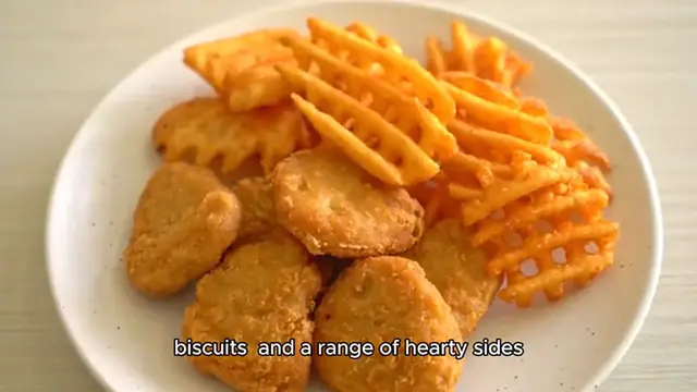 Video thumbnail for Bojangles menu