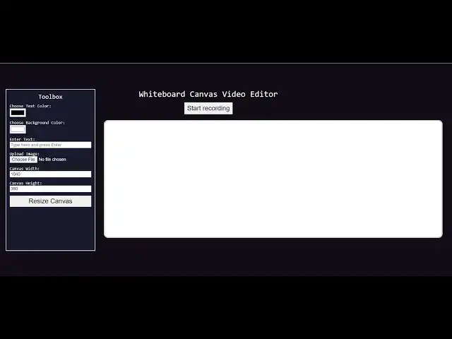 Video thumbnail for Build a Whiteboard Video Editor Using Canvas API to Export Text & Images to MP4 Video in Browser