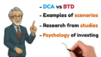 'Video thumbnail for Dollar Cost Averaging vs Buying the Dip (Which Investing Strategy Works Best)'