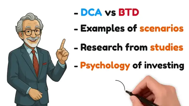 'Video thumbnail for Dollar Cost Averaging vs Buying the Dip (Which Investing Strategy Works Best)'