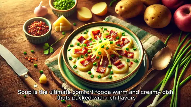 Video thumbnail for Loaded Potato Soup