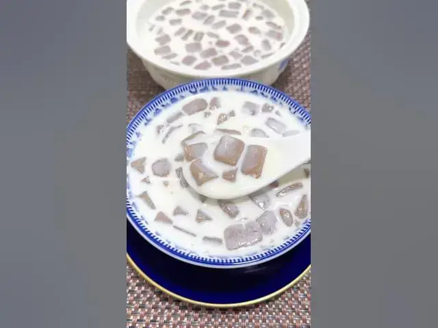 Video thumbnail for #cooking #freshmilk #jelly #sweet #yummyeats