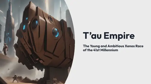Video thumbnail for What are the T’au? – The Young and Ambitious Xenos Race of the 41st Millennium