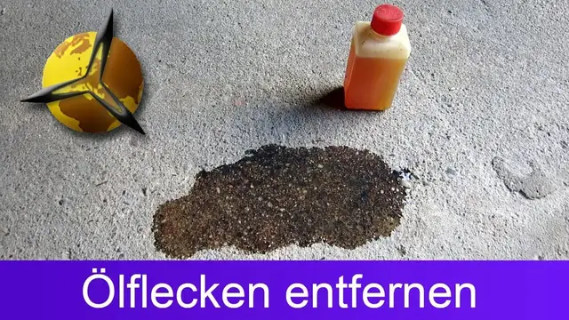 Video thumbnail for Ölflecken entfernen aus Beton und Asphalt