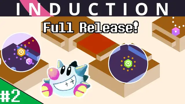 Video thumbnail for Let's Play Induction (2): Release version! Minimalist Puzzles!