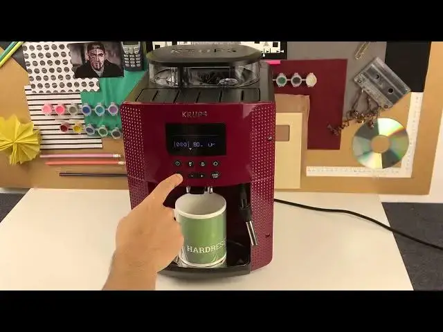 Video thumbnail for How to Change Coffee Size on KRUPS EA Roma 815 - Make Espresso on Krups Coffee Machine