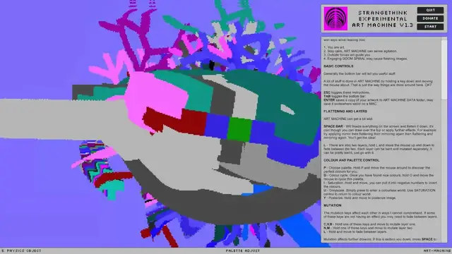 Video thumbnail for Let's Play Art Machine | Strangethink Trippy Art Creator!