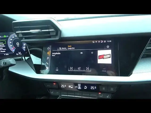 Video thumbnail for How to Manage Radio Panel in the Center of Audi A3 8Y ( 2020 - now ) - Manage Media Knob