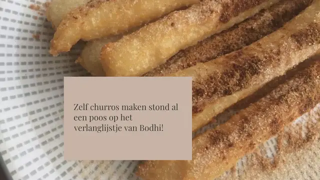 Video thumbnail for Zelf churros maken